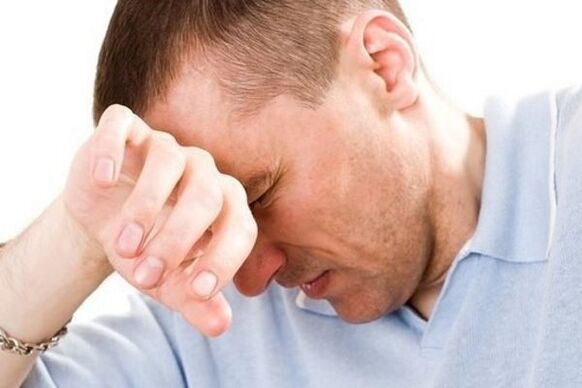 Pain with prostatitis